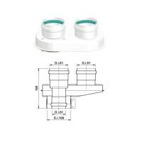 Адаптер для котла CHAFFOTEAUX Alixia Ultra любой мощности, комплект (ADAPTalixiaultra)