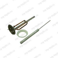 ТЭН 1,5 кВт для Термекс Eterna (медь, комплект с прокладкой и анодом) Моё Тепло, Россия (TENEtername