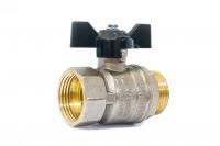 Кран шаровый 1/2" вн-нар (бабочка) LD Pride (00022016)   