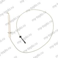 Электрод розжига в сборе с проводом (левый) для котла Arderia D10 (elektroz1ArderiaD10)