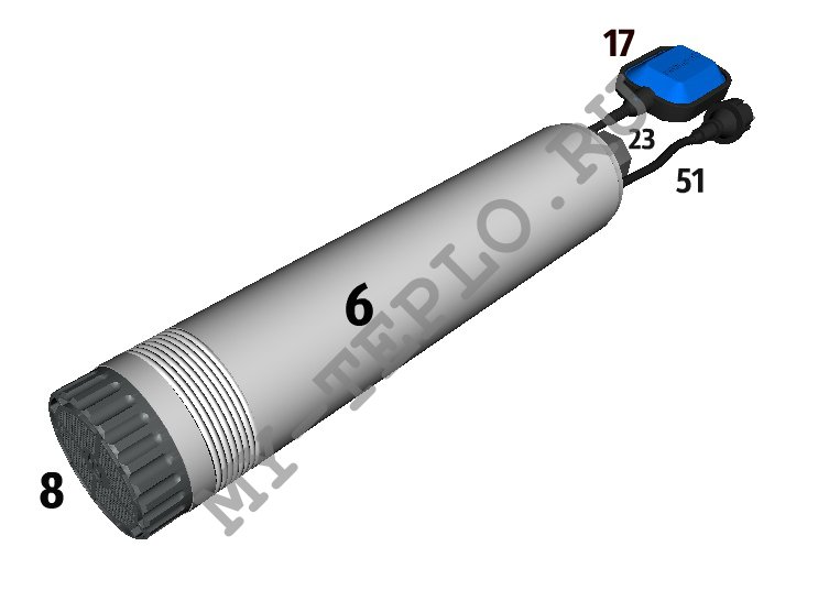 запчасти Джилекс Водомет Проф 55/35 А