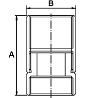 Купить Соединение с обратной резьбой хром п/суш    в Снежинске