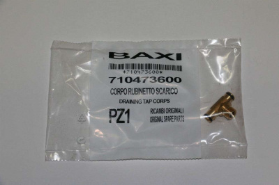 Baxi тройник крана подпитки (710473600)