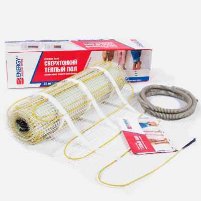 Мат нагревательный Energy LDTS 12 670 Вт, 0,5х8,4 м